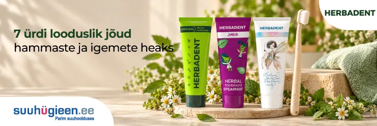 Herbadent products – suuhügieen.ee, oral care specialists